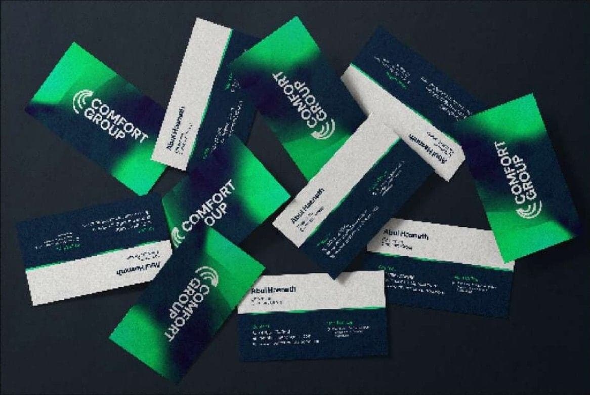 Comfort Group business cards