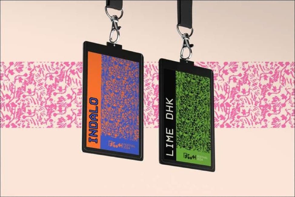 Festival lanyards for Indalo and Lime DHK
